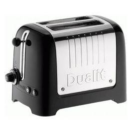 Dualit 26225 Tostapane Lite a 2 Griglie Nero