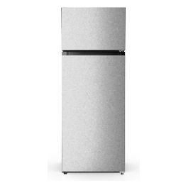 Ducati KDDDP240ES – Frigorifero doppia porta capacità 204 L altezza 143 cm Classe E 41 dB statico ripiani in vetro freezer 4-stelle porte reversibili colore silver