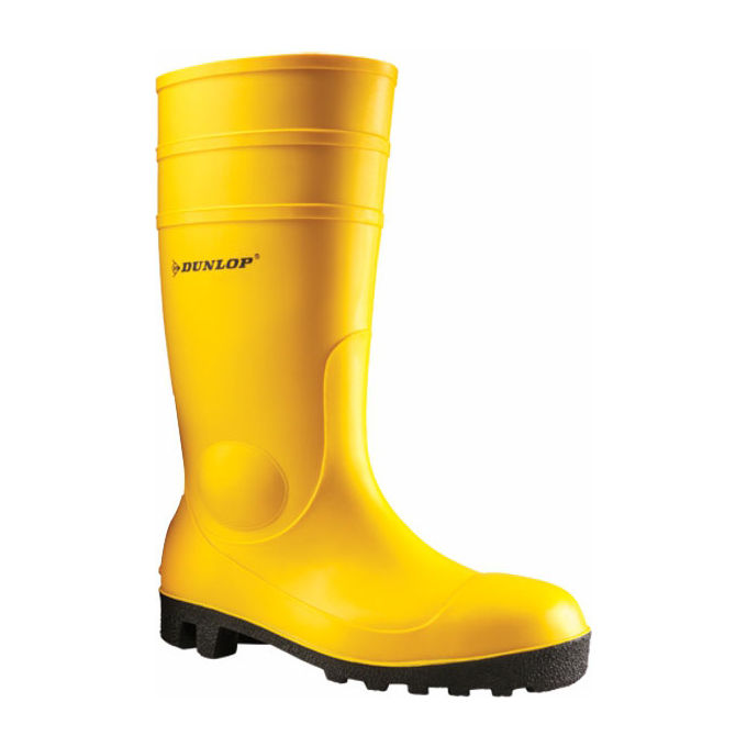Image of Dunlop Stivali Sicurezza Pvc Ginocchio Numero 39 Giallo
