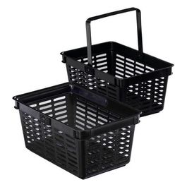 Durable Shopping Basket 19 Litri Nero