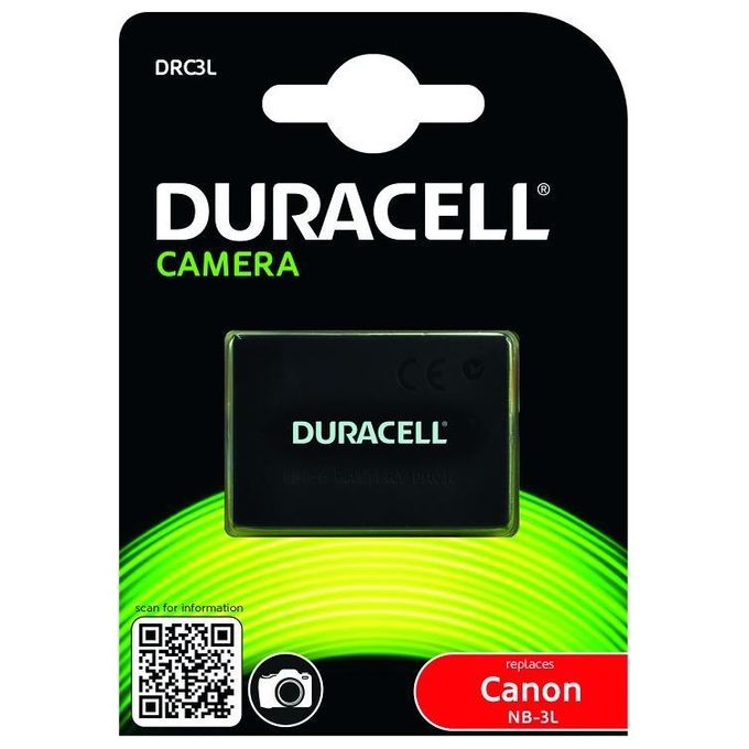 Duracell Batteria Drc3l Compatibile Canon Nb-3l