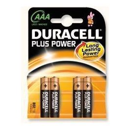 Duracell Batteria ministilo Aaa Pluspower Blister 4 Mn2400