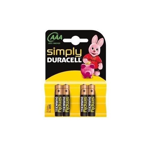 Duracell Batteria simply Ministilo Aaa 4pz Simply2400x4