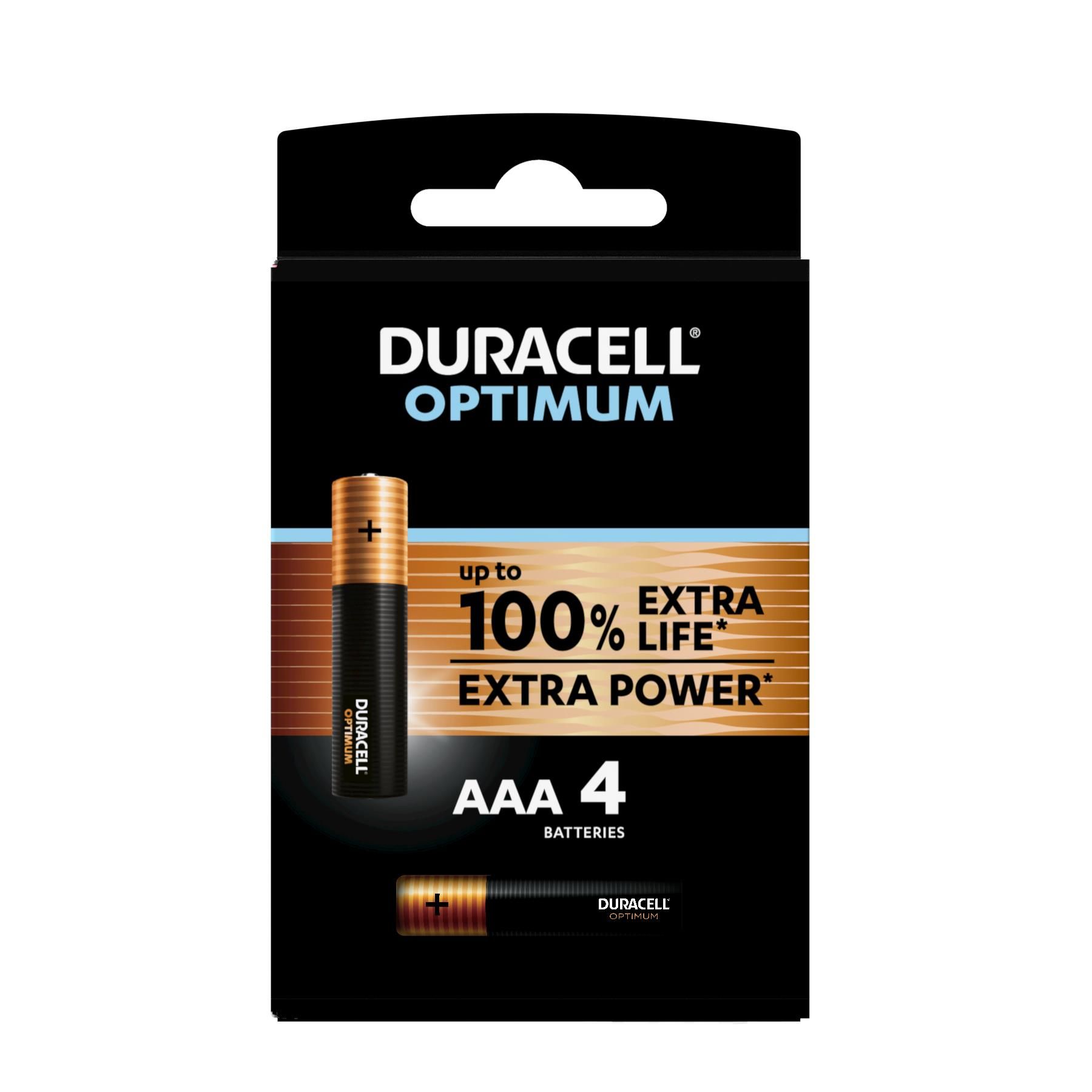 Duracell Batterie Stilo Optimum