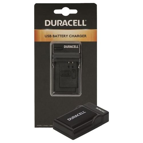 Duracell Caricabatterie con Cavo USB per DRC2L/NB-2L