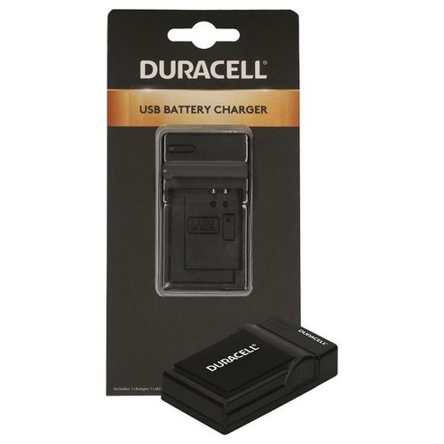 Duracell Caricabatterie con Cavo Usb per Olympus BLH-1