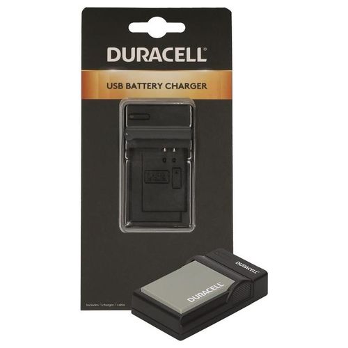 Duracell Caricabatterie con Cavo Usb per DR9964/Olympus BLS-5