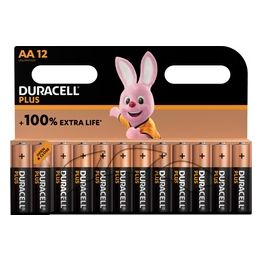 Duracell Confezione 12 Plus100 Stilo AA