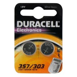 Duracell Confezione 2 Batterie a Bottone 357/303