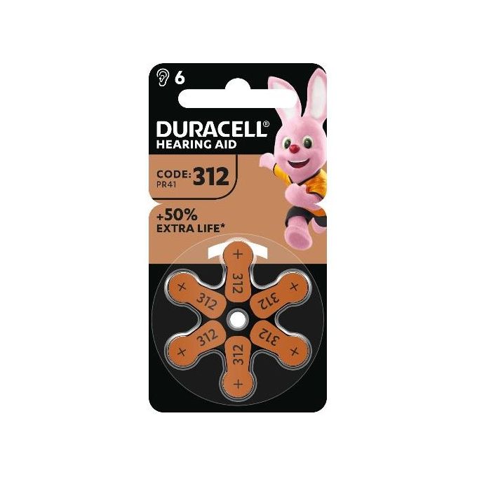 Duracell Easy Tab 312 Acustica Marrone