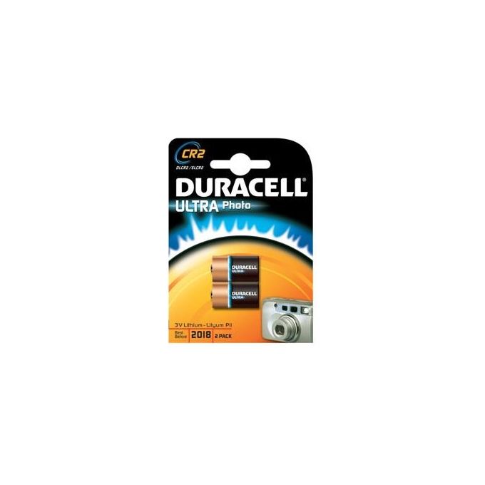 Duracell Lithium CR2 Fotobatterie 3V 800mAh CR15H270 2 Pezzi
