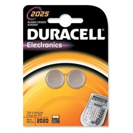 Duracell Pasticca 2025 Litio 3V Blister 2 Pezzi