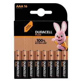 Duracell Plus 100 AAA CP16 Blister 16 pz.