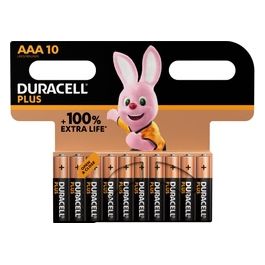 Plus Batteria Monouso Mini Stilo AAA Alcalino Blister 10 Pz. Economy pack