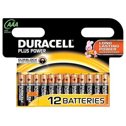Duracell Plus Power Batteria Monouso Mini Stilo AAA Alcalino