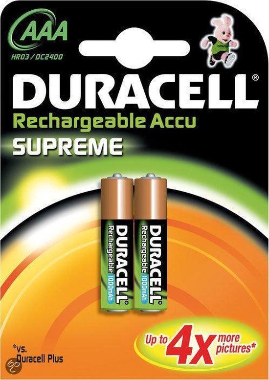 Duracell Supreme 1000MAH Batterie
