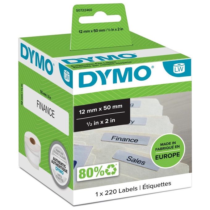 Dymo Cf220 etichette Labelwriter 50x12mm Bianco