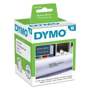 Dymo Cf2x260 etichette Labelwriter 36x89mm Bianco