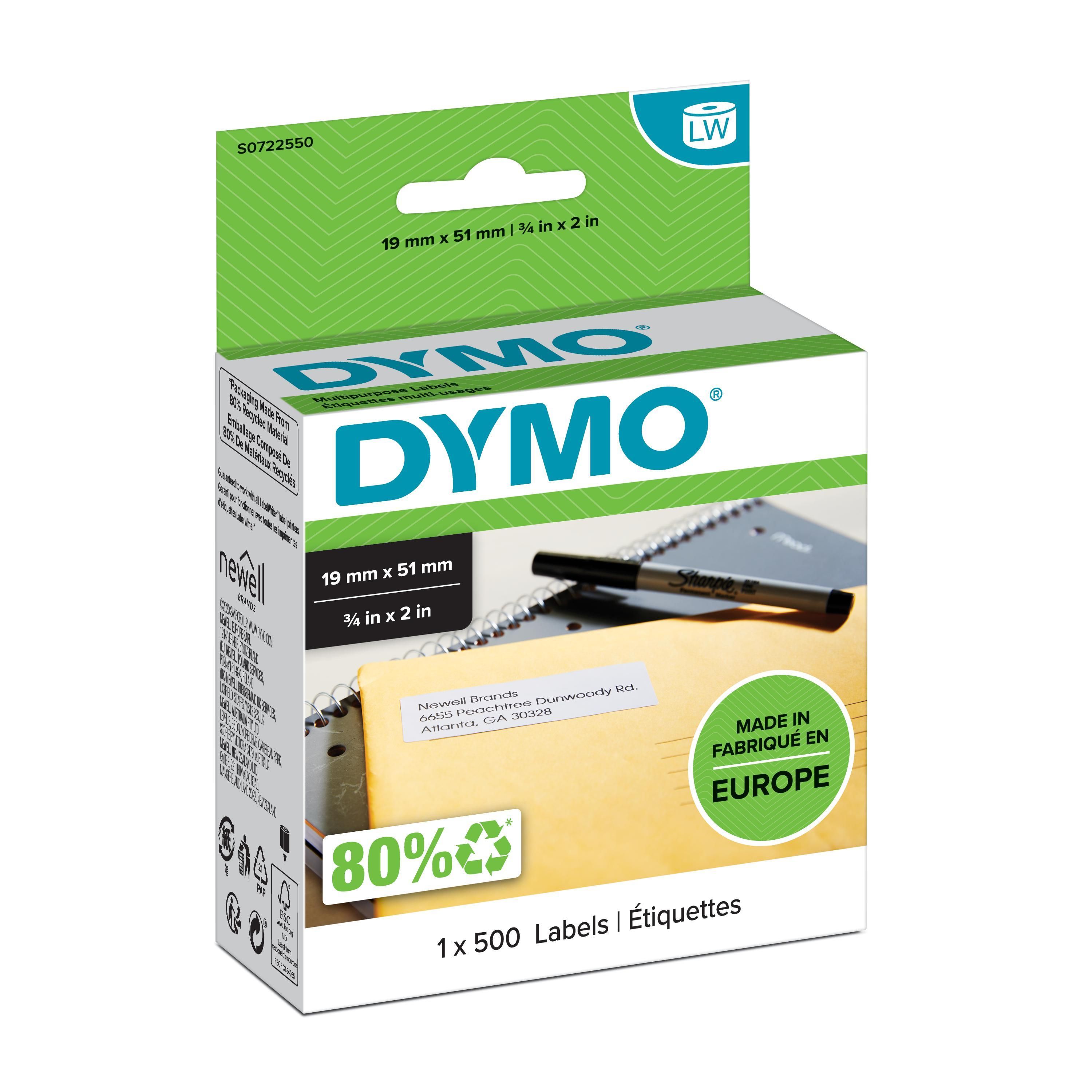 Dymo Cf500 Etichette Labelwriter