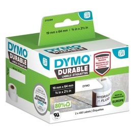 Confezione 2x450 Etichette LW Durable 19x64mm Bianco
