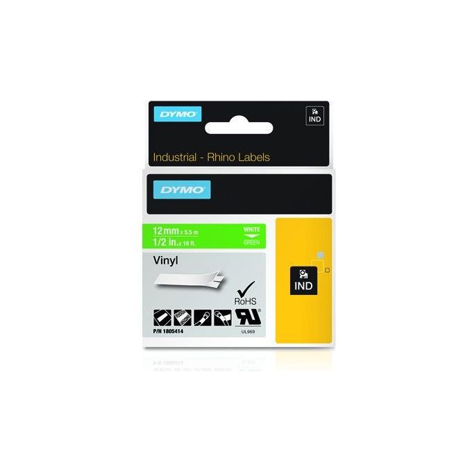 Dymo Nastro 12mmx 5 5m Vinile Bi Ve