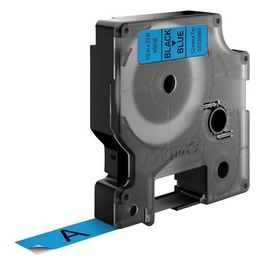 Nastro D1 12mmx7m Nero Blu