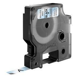 Nastro D1 9mmx7m Nero Trasp