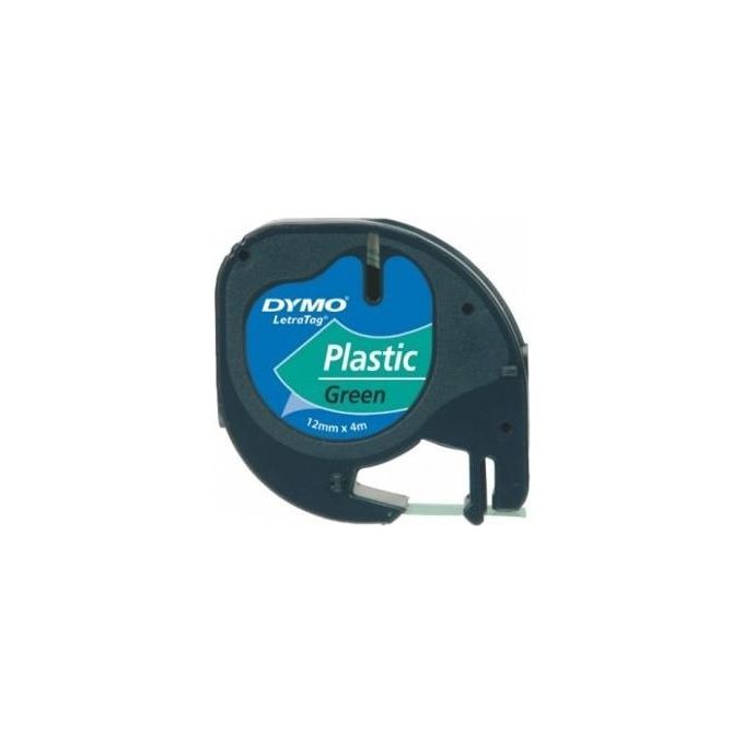 Dymo Nastro Letratag 12mmx4m Verde