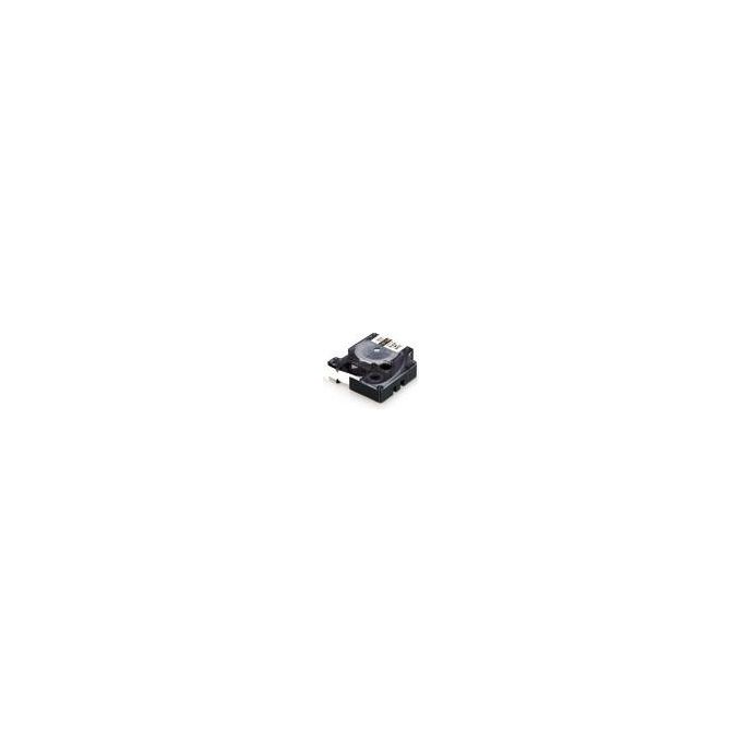 Image of Dymo Rhino Nylon Tape 12mmx3.5mt Nero su Bianco