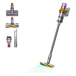 v15 detect absolute aspirapolvere senza fili 660w 60min nichel giallo