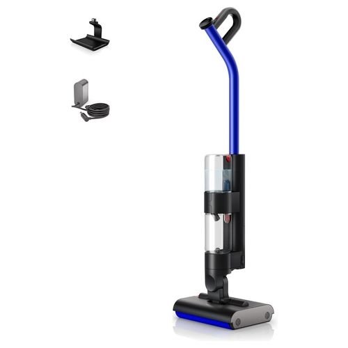 Wash G1 Aspirapolvere Lavapavimenti senza Filo Scopa Elettrica Aspira e Lava senza Sacco Capacità 1 Litro colore Nero e Blu