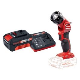 Einhell Starter Kit Batteria 18V 3,0Ah+Lampada