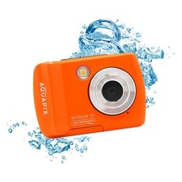 Aquapix W2024 Splash Arancione Fotocamera Digitale