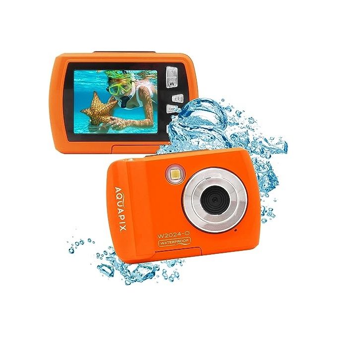 Easypix Aquapix W2024 Splash Arancione Fotocamera Digitale