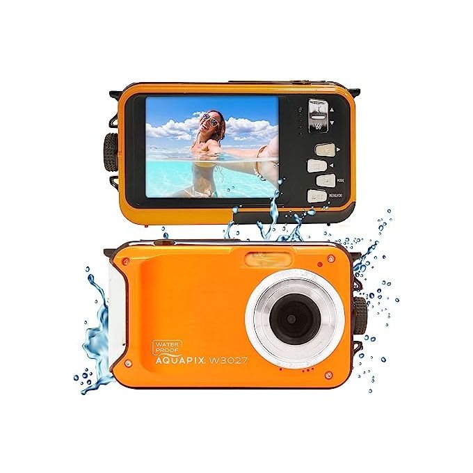Easypix Aquapix W3027 Wave Arancione Fotocamera Digitale