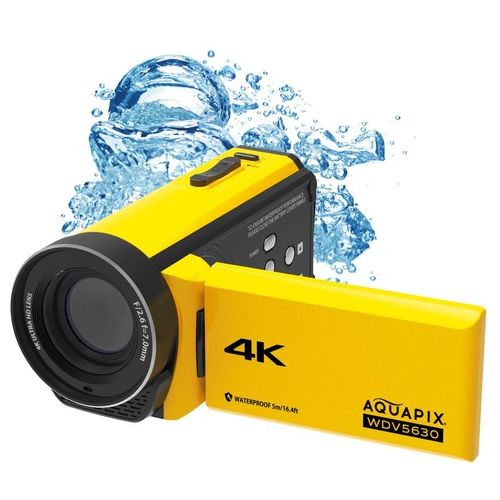 Easypix Aquapix WDV5630 Videocamera Giallo