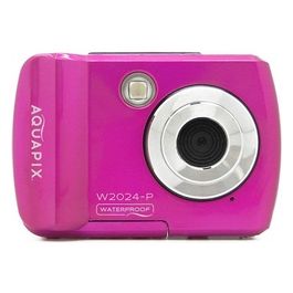 Fotocamera Subacquea W2024-I Splash Pink 14MP Doppio Schermo Rosa