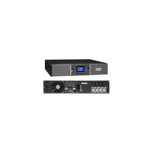 Eaton 9PX 1500i RT2U UPS (installabile in rack / esterno) 200/208/220/230/240 V c.a. V 1500 Watt 1500 VA RS-232, USB connettori di uscita 8 PFC (fattore di correzione alimentazione) 2U