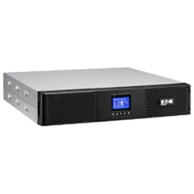 Eaton 9SX3000IR 9SX Gruppo di Continuita' UPS Doppia Conversione Online 3 kVA 2700 W 9 prese AC Montaggio a Rack 2U Display LCD USB RS-232 colore Nero