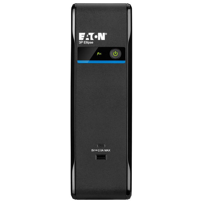 Eaton 3P900UD Gruppo di Continuita' 0.9 kVA UPS Standby con 4 Prese AC Nero