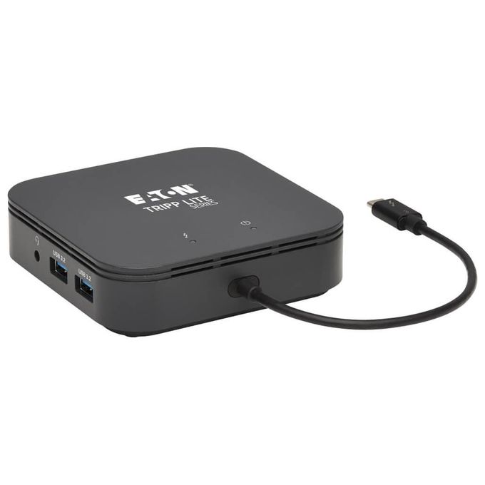 Eaton Tripp Lite MTB3-DOCK-04 Replicatore di Porte e Docking Station per Notebook Cablato Thunderbolt 3 Nero