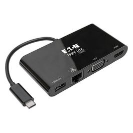 Tripp Lite U444-06N-HV4GUB Adattatore Grafico USB Nero