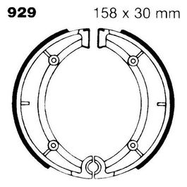 EBC 929 Ganasce Ducati 250/350 Desmo 
