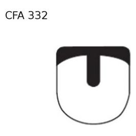 EBC CFA332 Pastiglie Mtb Cfa332 