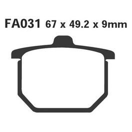 FA031 Pastiglie Honda Cb750/900 79- 