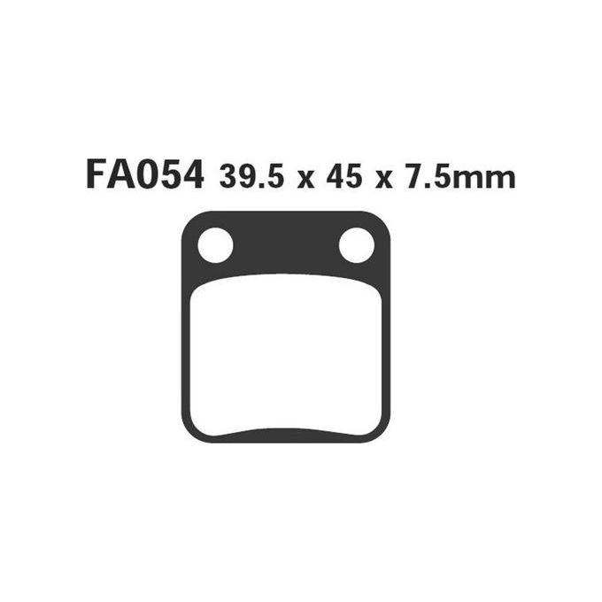 EBC FA054HH Pastiglie Hh Husqvarna anteriore