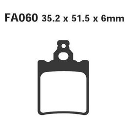 FA060 Pastiglie Aprilia Rs-Rx 50 posteriore 