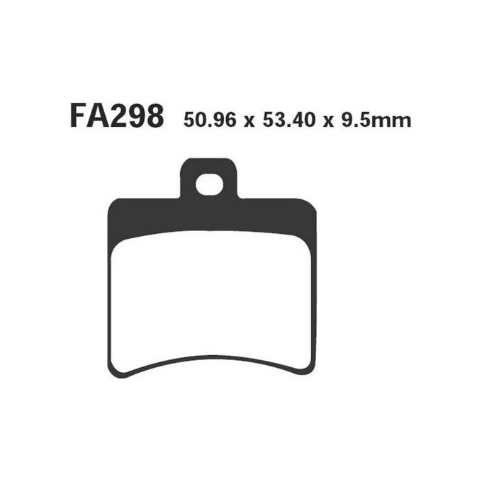 EBC FA298 Pastiglie Aprilia Rs 125 06-07 posteriore 