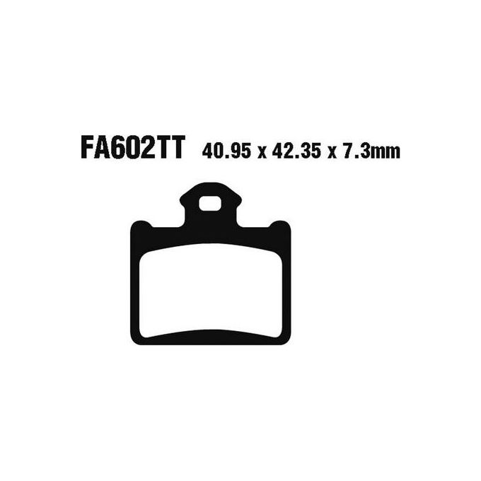 EBC FA602R Pastiglie R Ktm Sx 85 11- Posteriori Husqvarna Cr 65 11-