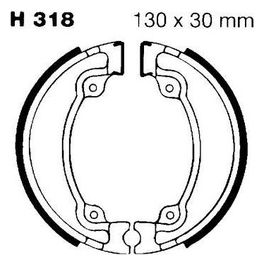 EBC H318 Ganasce Honda Xr500/600 